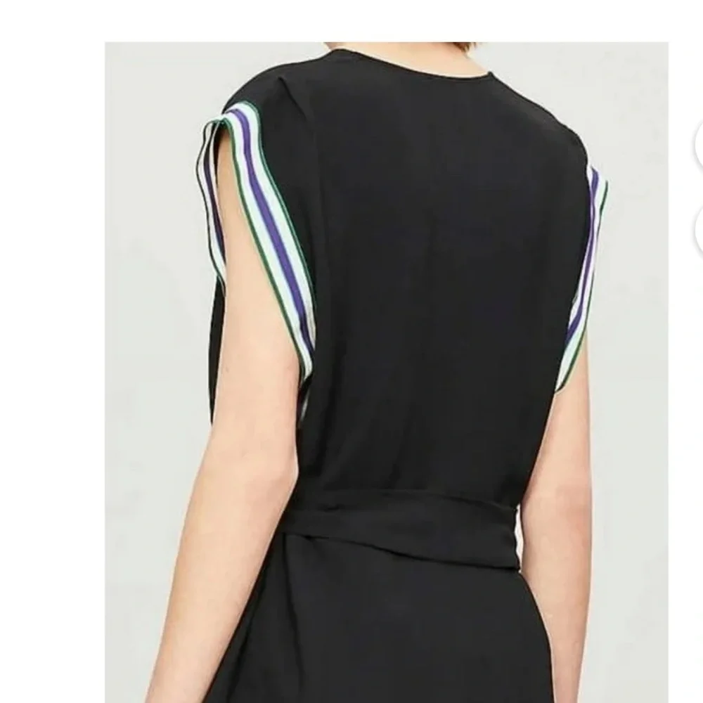 Sandro Paris Sabra Stripes Sleeveless Blouse size 1 - Picture 4 of 8